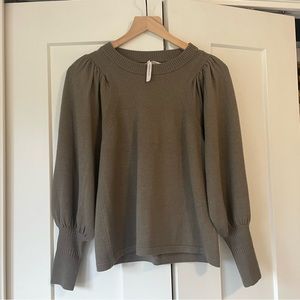 Apiece Apart wool and silk blend sweater size small